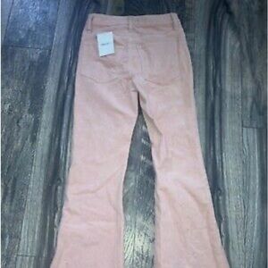 NWT Forever 21 Women Pink corduroy Flare XS